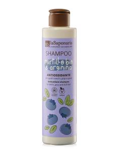 La Saponaria Shampoo Mirtillo Bio e Arginina Antiossidante