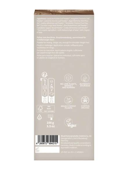 Khadi Tinta Naturale per Capelli Berlin Blond (Biondo Berlino) Retro