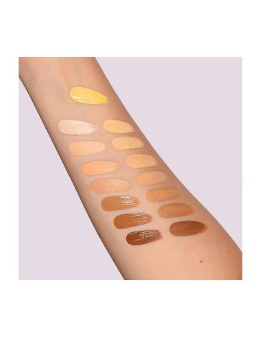 Neve Cosmetics Ristretto Concealer Yellow Tone Swatch Pelle Chiara