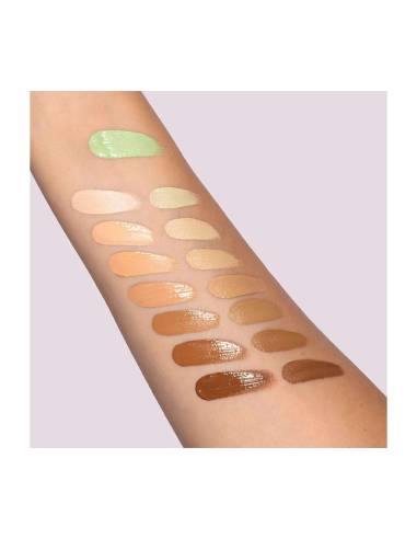 Neve Cosmetics Ristretto Concealer Green Tone Swatch Pelle Chiara