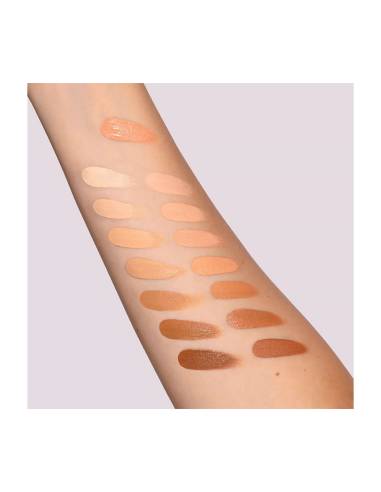 Neve Cosmetics Ristretto Concealer Peach Tone Swatch Pelle Chiara