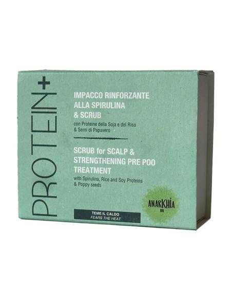 Anarkhia Bio Impacco Rinforzante alla Spirulina & Scrub