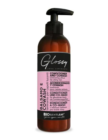 Gentleaf Balsamo e Cowash Laminante per Capelli Lucenti