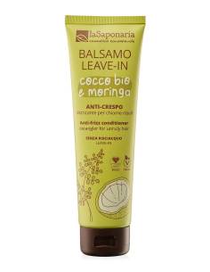La Saponaria Balsamo Leave-in Cocco Bio e Moringa Anti-Crespo