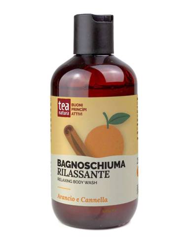 Tea Natura Bagnoschiuma Rilassante Arancio e Cannella