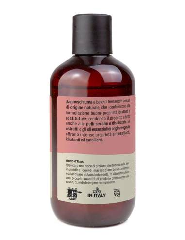 Tea Natura Bagnoschiuma Idratante con Zenzero e Melograno Lato
