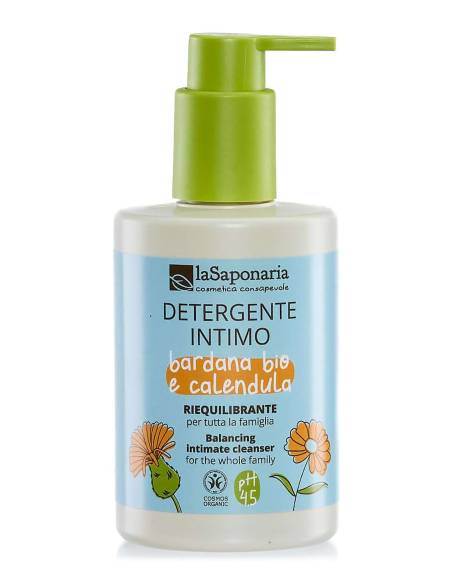 La Saponaria Detergente Intimo Bardana Bio e Calendula Riequilibrante