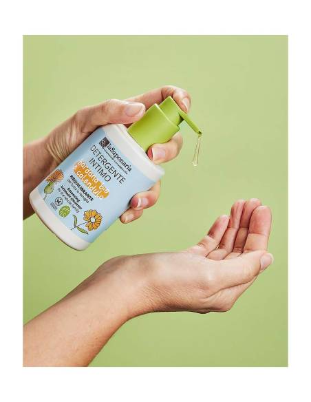 La Saponaria Detergente Intimo Bardana Bio e Calendula Riequilibrante  Applicazione