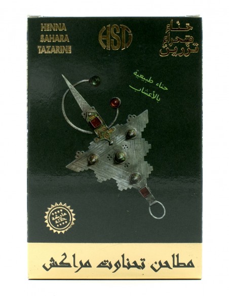 Henna Sahara Tazarine Hennè con 7 Erbe