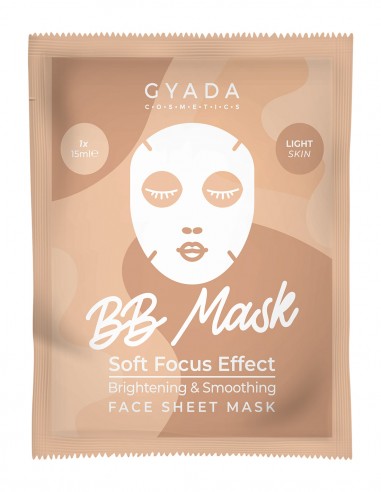 Gyada BB Mask Soft Focus Effect - Light Skin Brightening & Smoothing Face Sheet Mask
