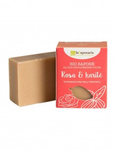 La Saponaria Sapone Rosa e Burro di Karitè