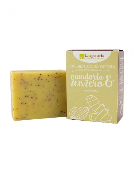 La Saponaria Sapone da Doccia Mandorla e Zenzero