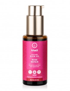 Khadi Olio per Capelli Ayurvedico Rose Repair