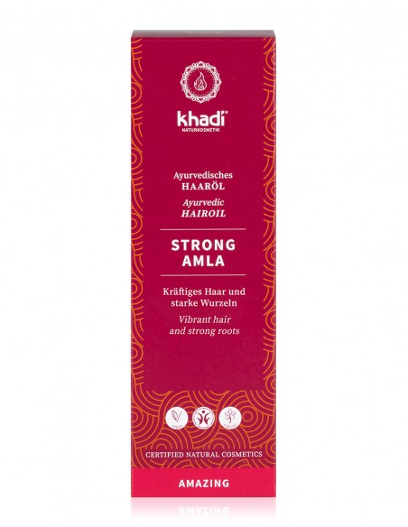 Khadi Olio per Capelli Ayurvedico Strong Amla