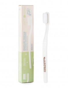 La Saponaria Bio&Smile Spazzolino in Fibra Vegetale Setole Medie