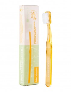 La Saponaria Bio&Smile Spazzolino per Bimbi in Fibra Vegetale Albicocca