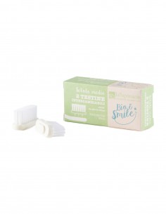 La Saponaria Bio&Smile Testine Intercambiabili per Spazzolino Setole Medie