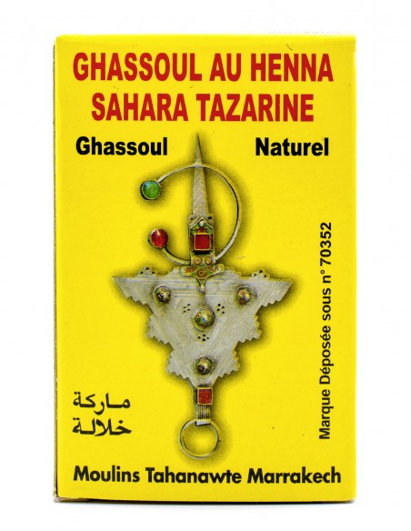Henna Sahara Tazarine Hennè con Ghassoul