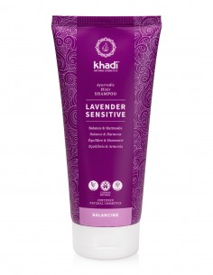 Khadi Shampoo Elisir Ayurvedico Lavender Sensitive Equilibrio e Armonia