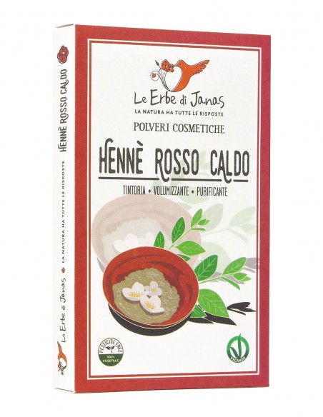 Le Erbe di Janas Hennè Rosso Caldo