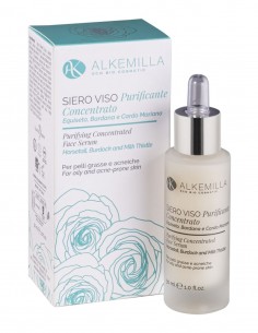 Alkemilla Siero Viso Concentrato Purificante Pelli Grasse e Acneiche