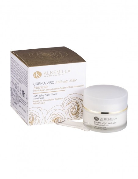 Alkemilla Crema Viso Anti-Age Notte