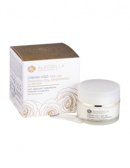 Alkemilla Crema Viso Anti-Age Protettiva H24 Antipollution