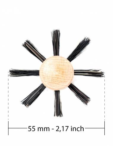 Tek Spazzola a Rullo con Setole Ecologiche Ø 55 Lato