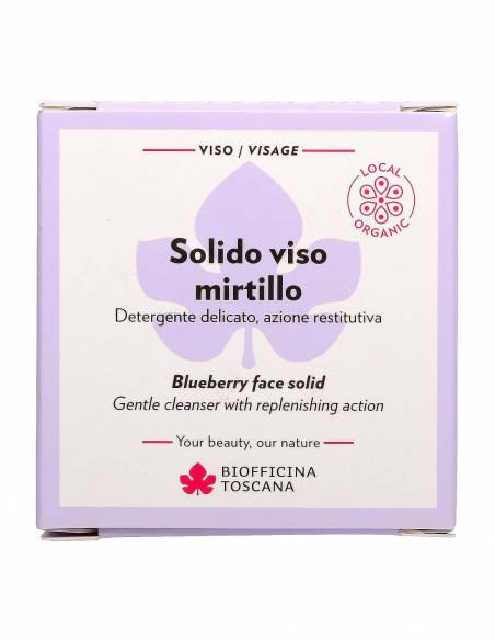 Biofficina Toscana Solido Viso Mirtillo Fronte