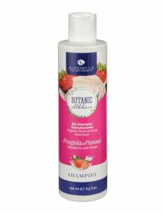 Alkemilla Shampoo Ristrutturante Panna e Fragola