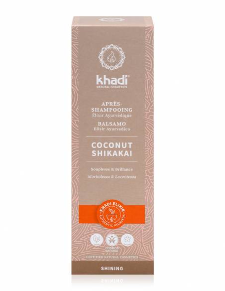 Khadi Balsamo Elisir Ayurvedico Coconut Shikakai Fronte