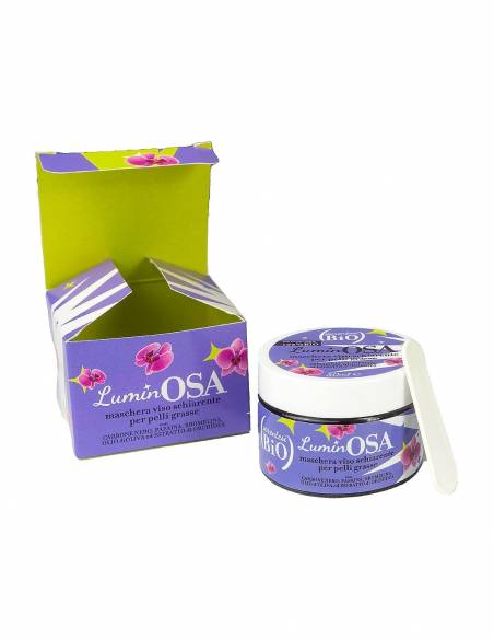 Parentesi Bio LuminOSA Maschera Viso Schiarente Pelle Grassa Dettaglio