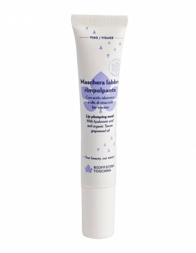 Biofficina Toscana Maschera Labbra Rimpolpante