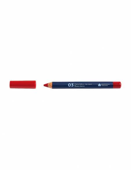 Biofficina Toscana Matita Labbra Rosso Riserva Interno