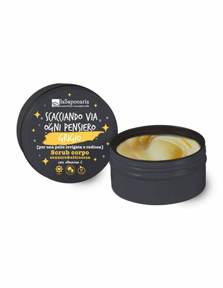 La Saponaria Scrub Corpo Zenzero e Albicocca con Vitamina C