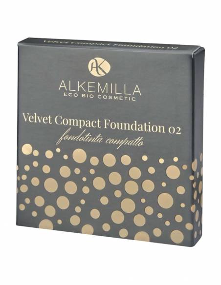 Alkemilla Fondotinta Velvet Compact Foundation 02 Esterno