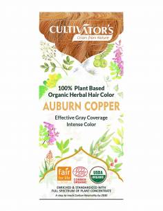 Cultivator's Colorazione Naturale Biologica Auburn Copper (Rame Dorato)