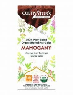 Cultivator's Colorazione Naturale Biologica Mahogany (Mogano)
