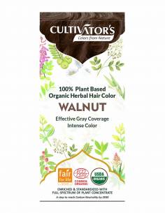 Cultivator's Colorazione Naturale Biologica Walnut (Noce)