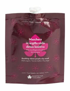 Biofficina Toscana Maschera in Argilla Viola Detox Lenitiva