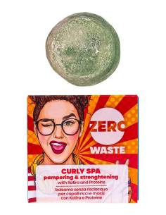 Gentlef Curly SPA Balsamo Solido Senza Risciacquo Coccolante e Rinforzante
