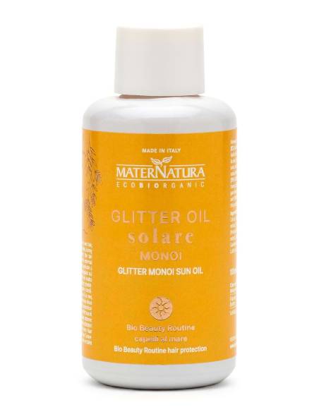 MaterNatura Glitter Oil Solare al Monoi