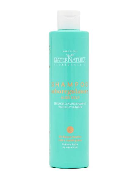 MaterNatura Shampoo Seboregolatore all'Alga Kelp