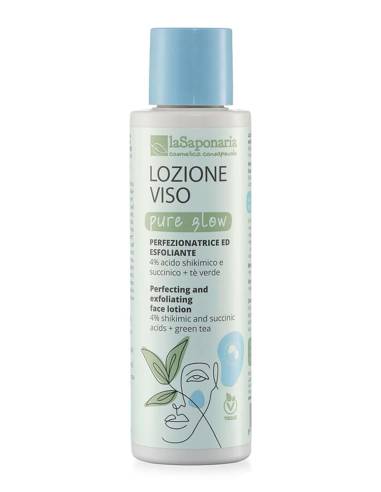 La Saponaria Pure Glow Lozione Viso Perfezionatrice ed Esfoliante