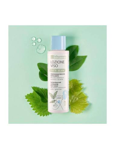 La Saponaria Pure Glow Lozione Viso Perfezionatrice ed Esfoliante Artistic