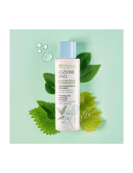 La Saponaria Pure Glow Lozione Viso Perfezionatrice ed Esfoliante Artistic