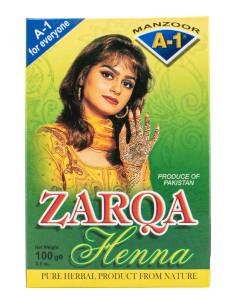 A-1 Manzoor Zarqa Hennè Body Art Quality