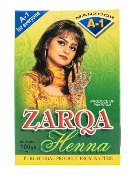 A-1 Manzoor Zarqa Hennè Body Art Quality