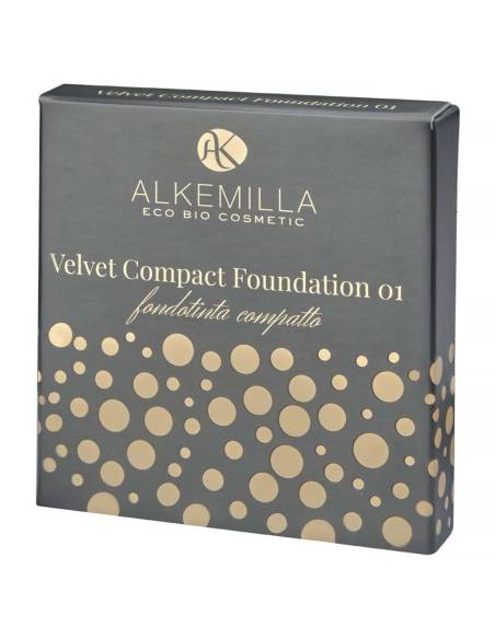Alkemilla Fondotinta Velvet Compact Foundation 01 Esterno
