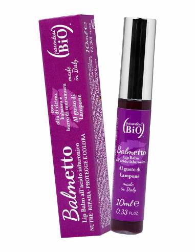 Parentesi Bio Balmetto Lip Balm all’Acido Ialuronico Lampone
